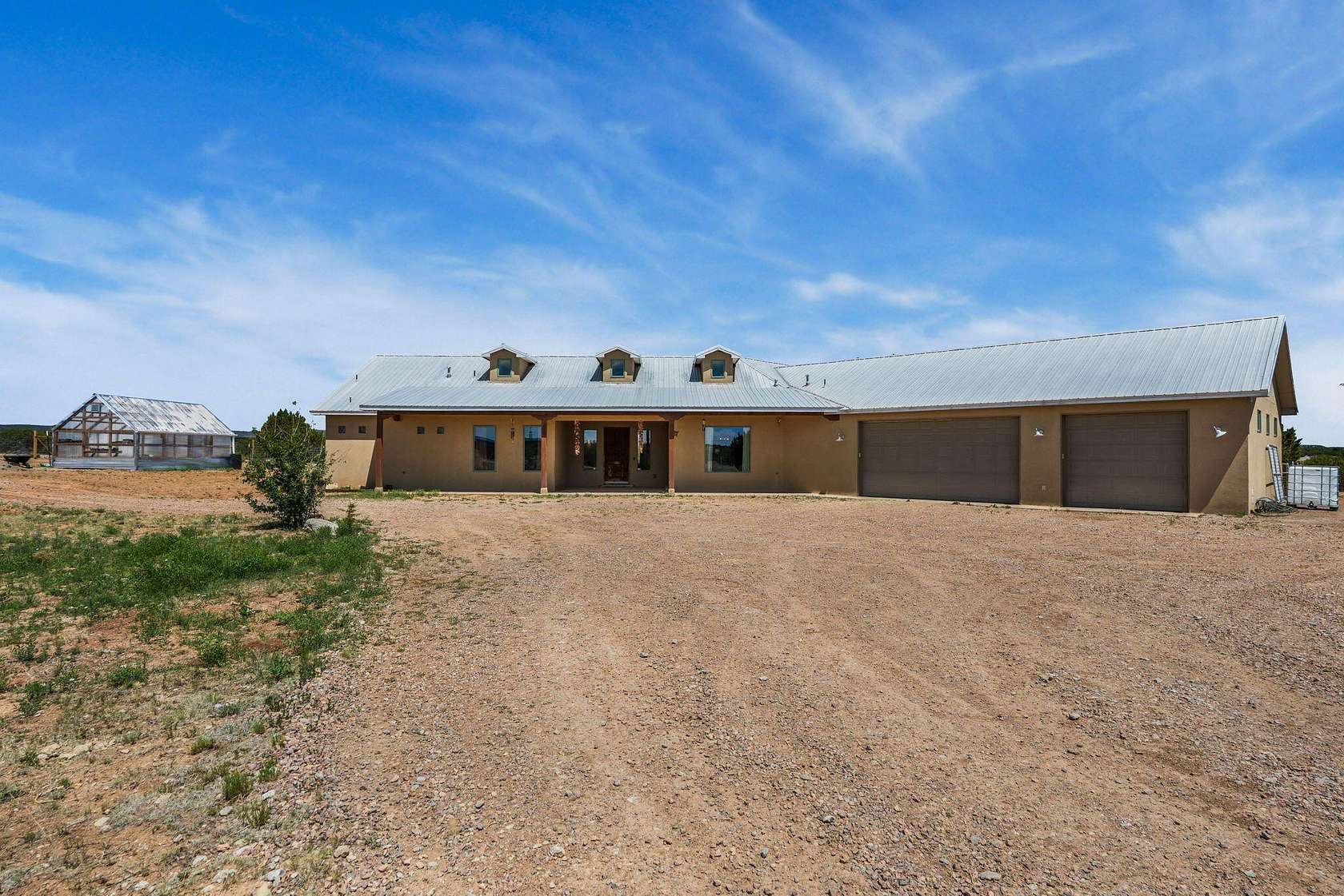 39.7 Acres of Agricultural Land with Home for Sale in Estancia, New Mexico