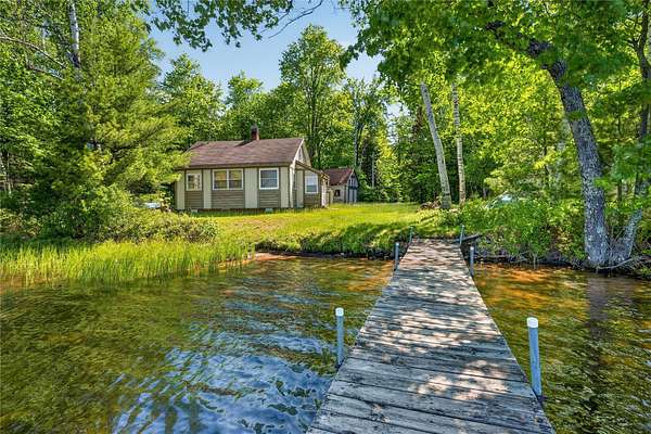 74 Acres of Recreational Land with Home for Sale in Cable, Wisconsin