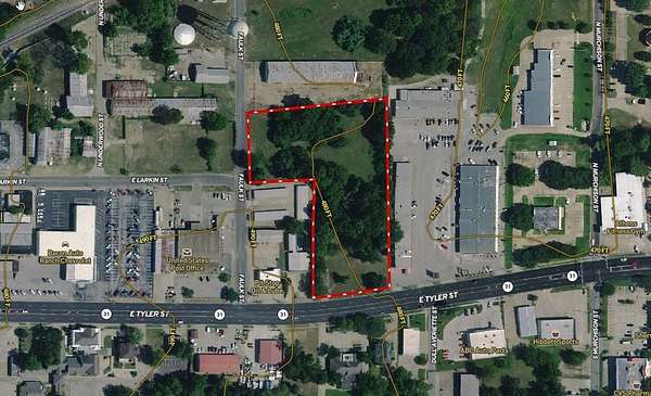 3.63 Acres of Commercial Land for Sale in Athens, Texas