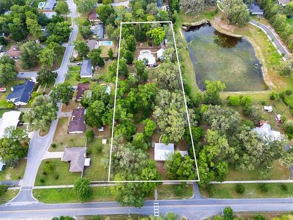 3.1 Acres of Land with Home for Sale in Gainesville, Florida