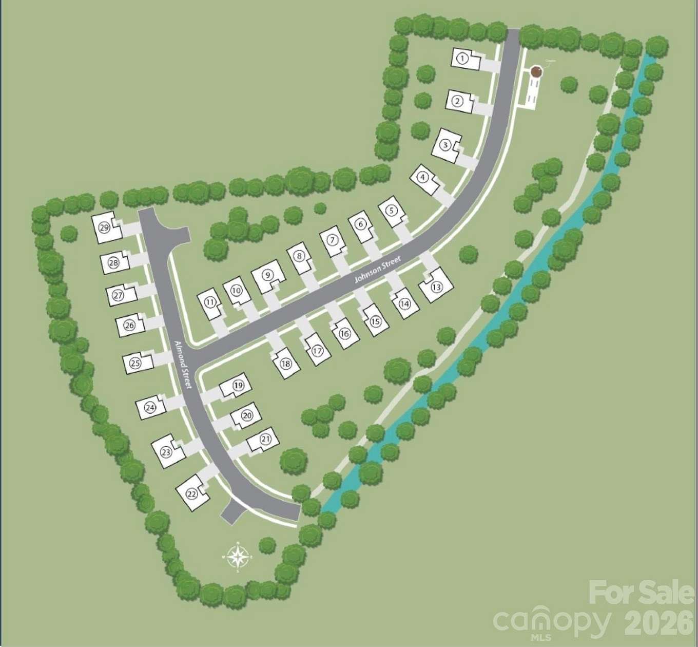 9.3 Acres of Residential Land for Sale in Albemarle, North Carolina