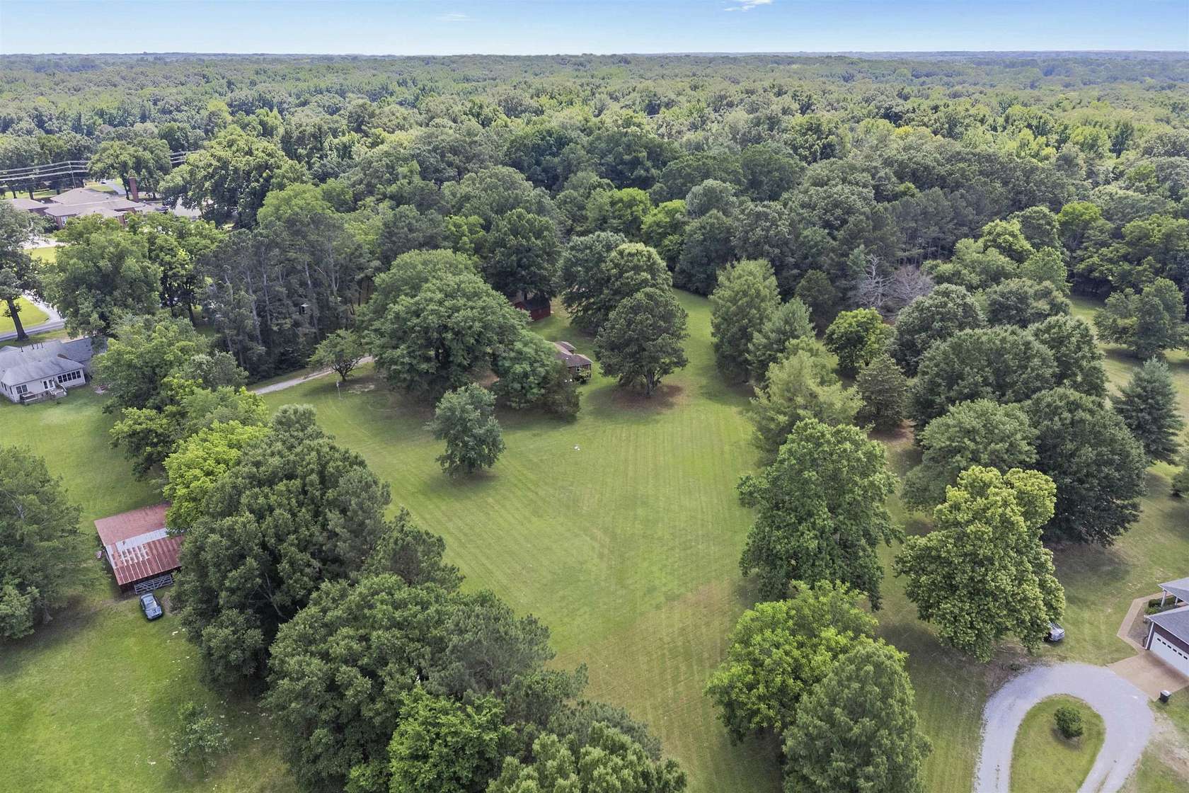 3.8 Acres of Land with Home for Sale in Bartlett, Tennessee