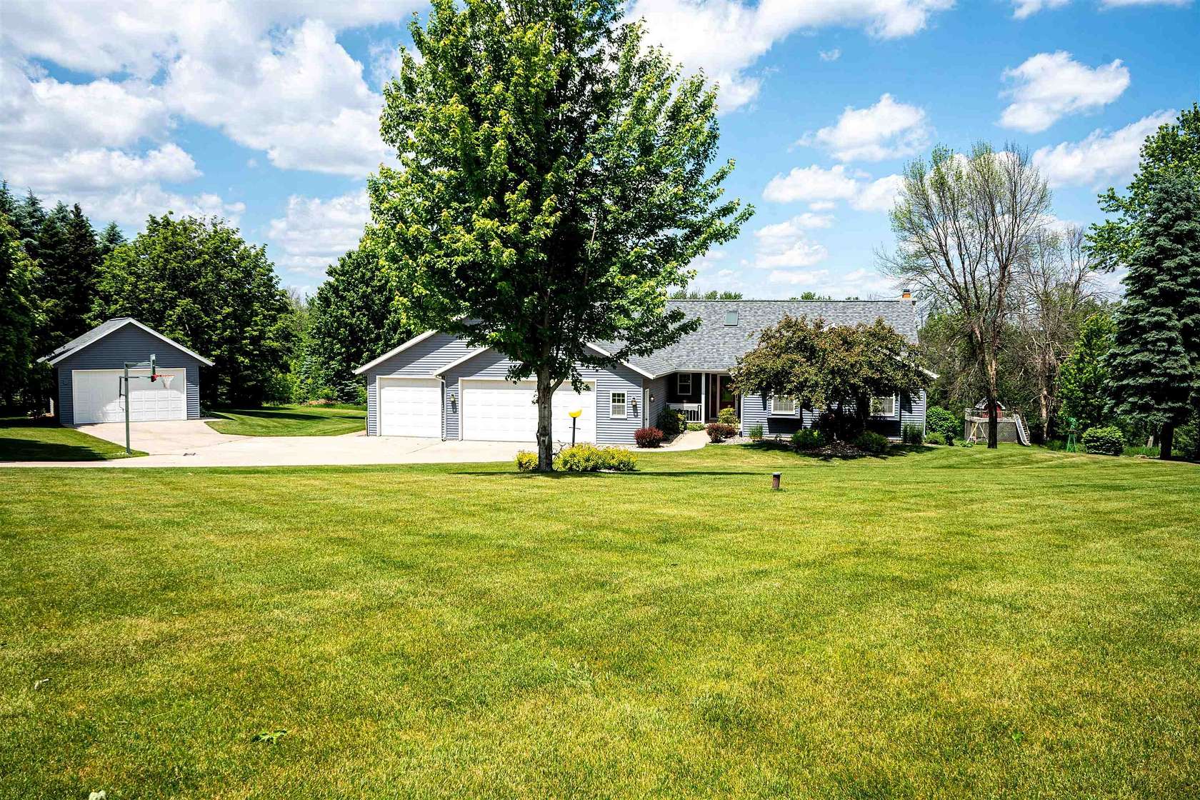 2.83 Acres of Land with Home for Sale in Dale, Wisconsin