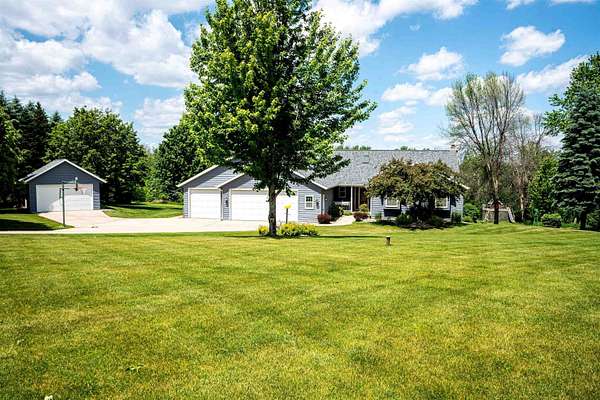 2.83 Acres of Land with Home for Sale in Dale, Wisconsin