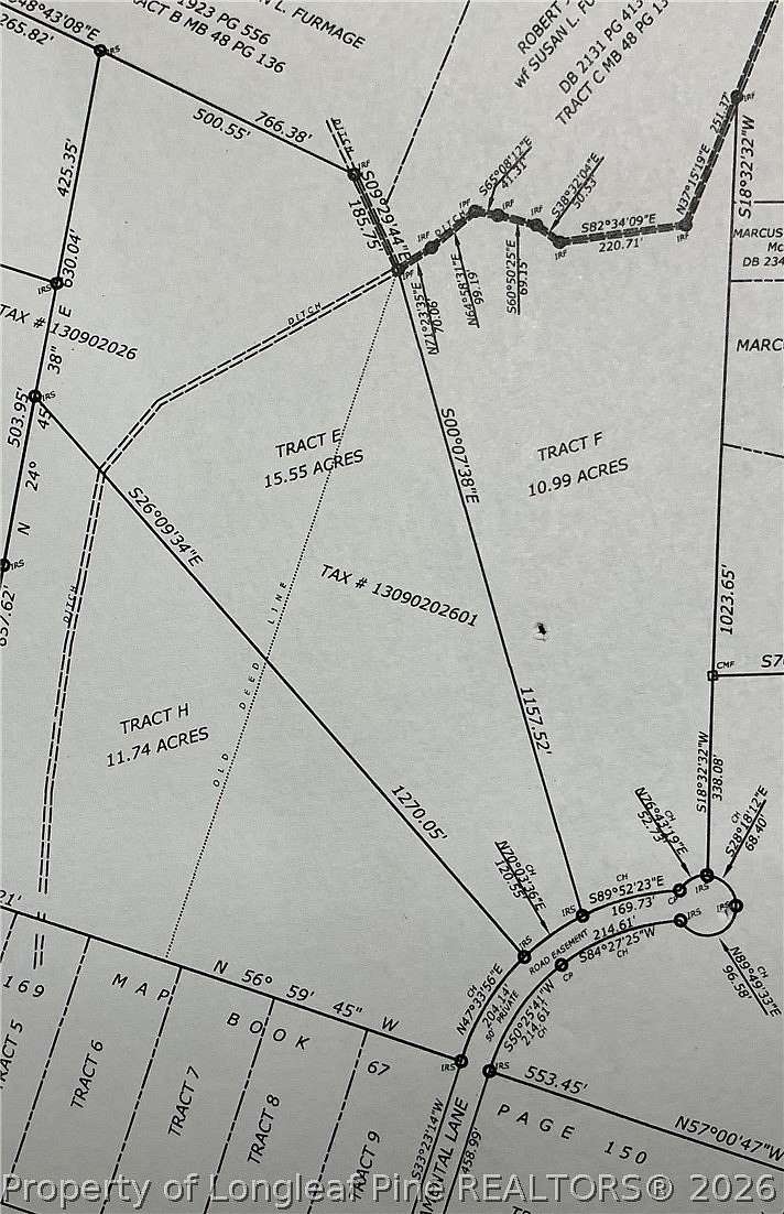 11.7 Acres of Land for Sale in Parkton, North Carolina