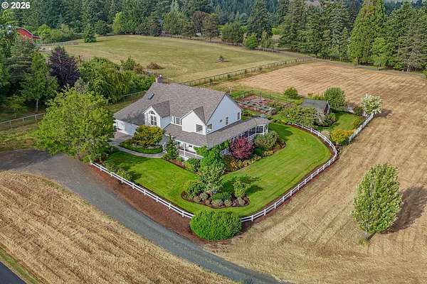 5 Acres of Land with Home for Sale in Sherwood, Oregon