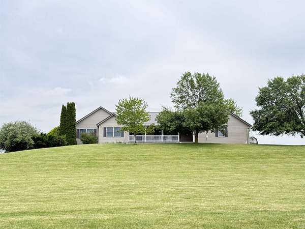 9.87 Acres of Land with Home for Sale in Kendallville, Indiana
