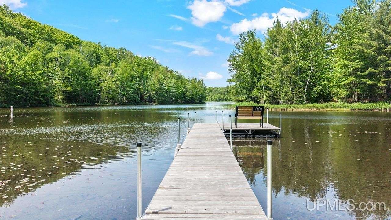 16 Acres of Recreational Land with Home for Sale in Wetmore, Michigan