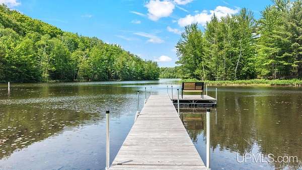 16 Acres of Recreational Land with Home for Sale in Wetmore, Michigan