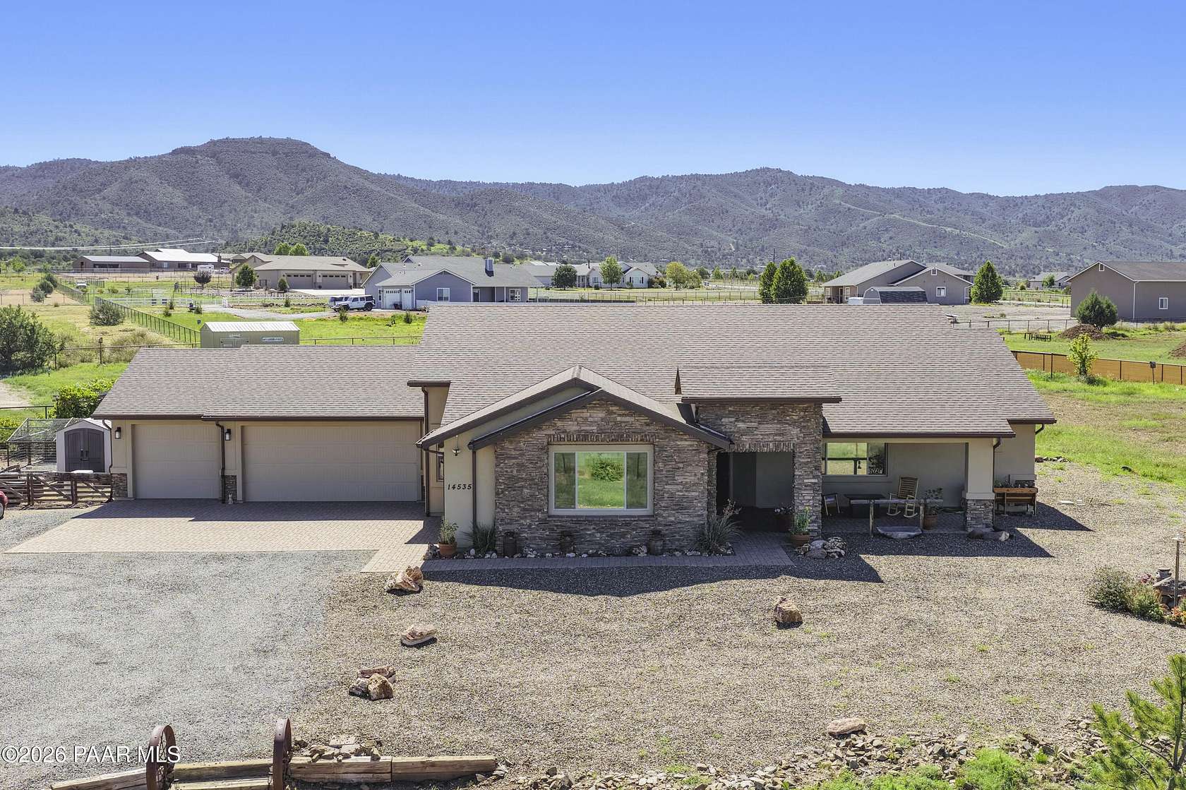 2 Acres of Land with Home for Sale in Prescott Valley, Arizona