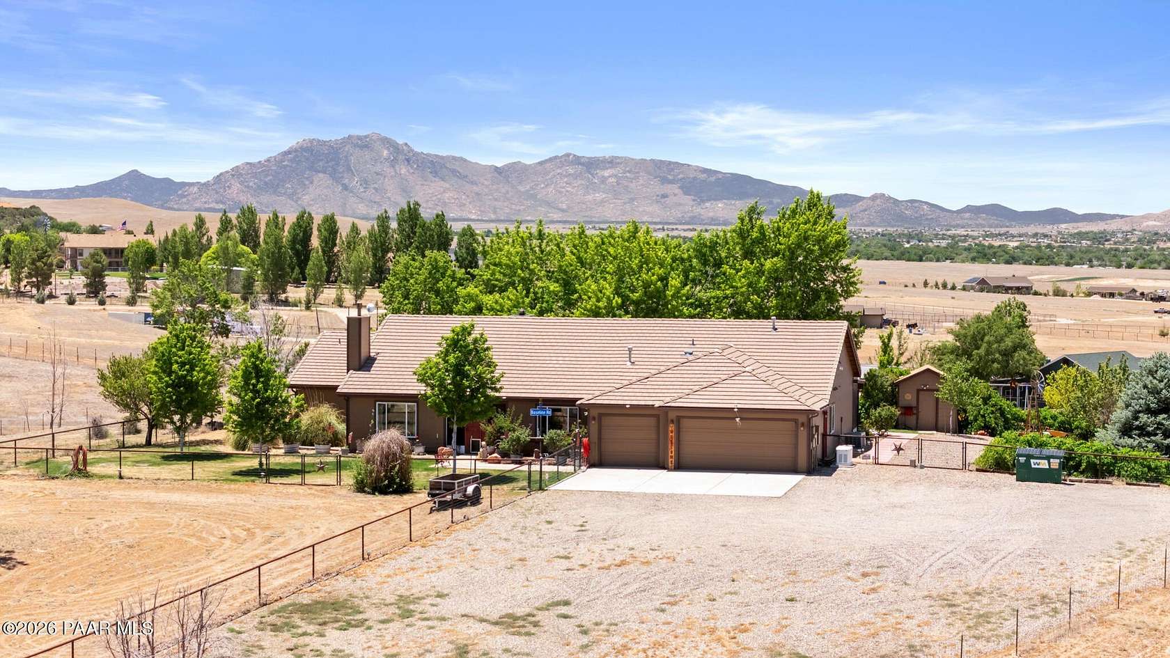4 Acres of Land with Home for Sale in Chino Valley, Arizona