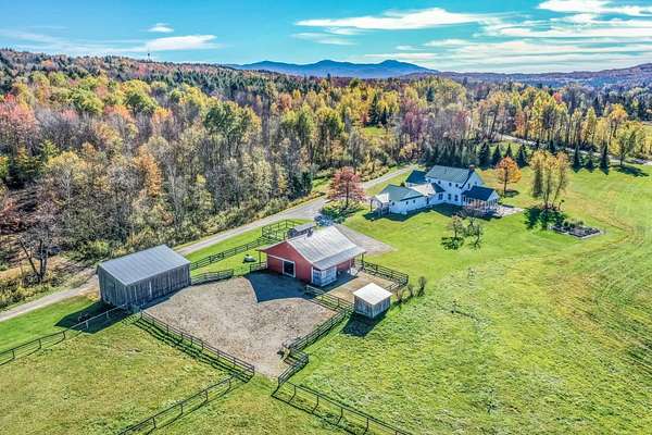 86.4 Acres of Agricultural Land with Home for Sale in Morristown, Vermont