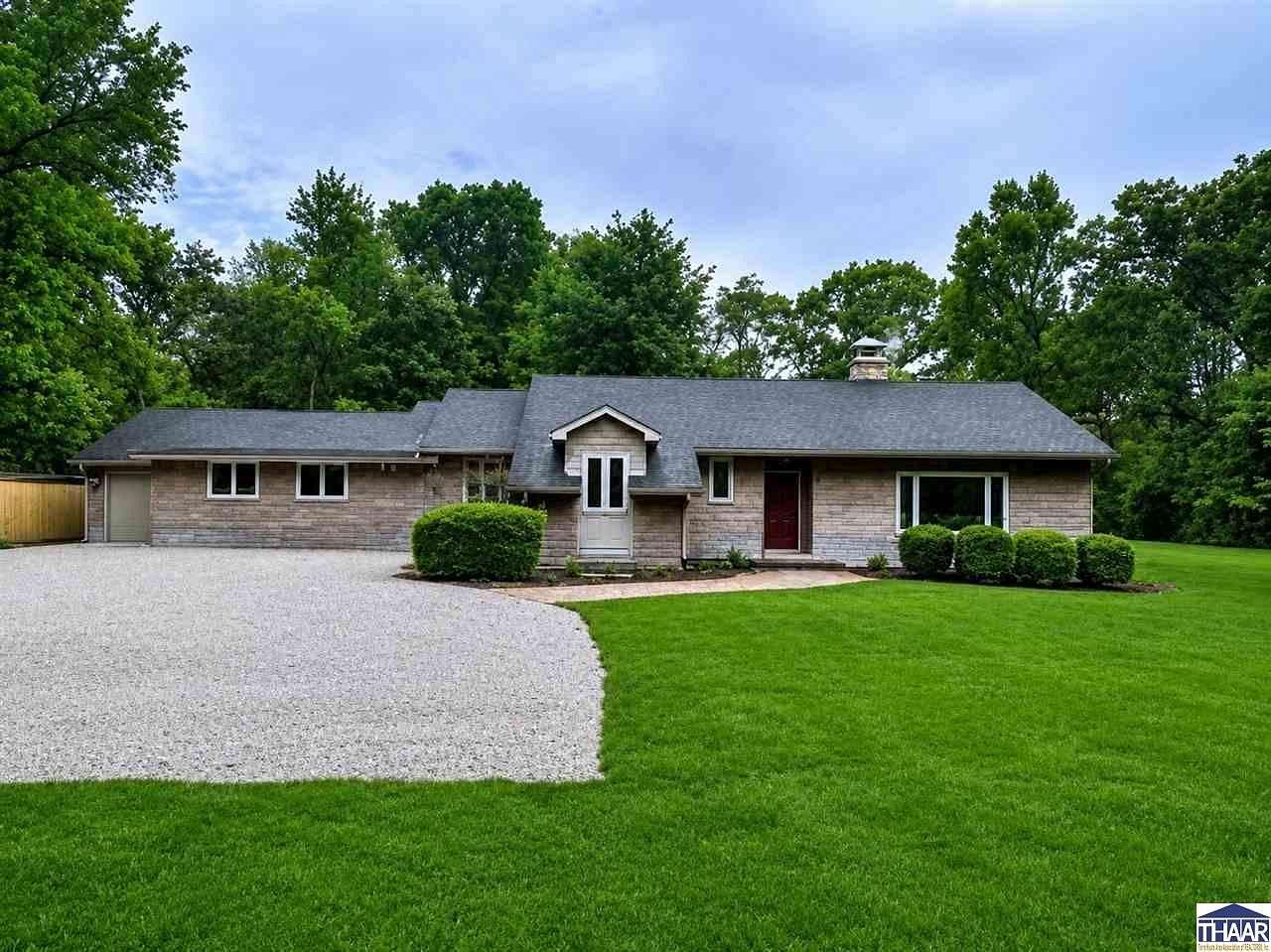 22.4 Acres of Recreational Land with Home for Sale in Terre Haute, Indiana