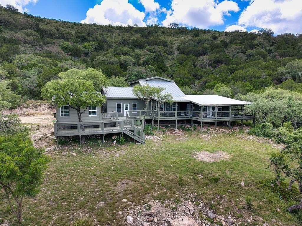 35.7 Acres of Recreational Land with Home for Sale in Leakey, Texas