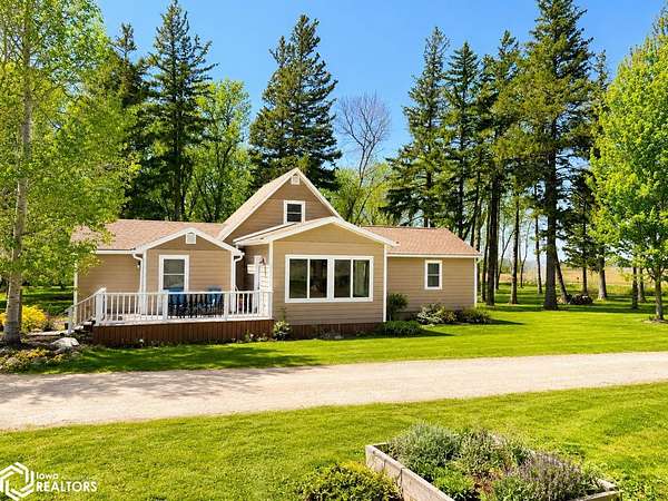 6.1 Acres of Land with Home for Sale in Lake Mills, Iowa