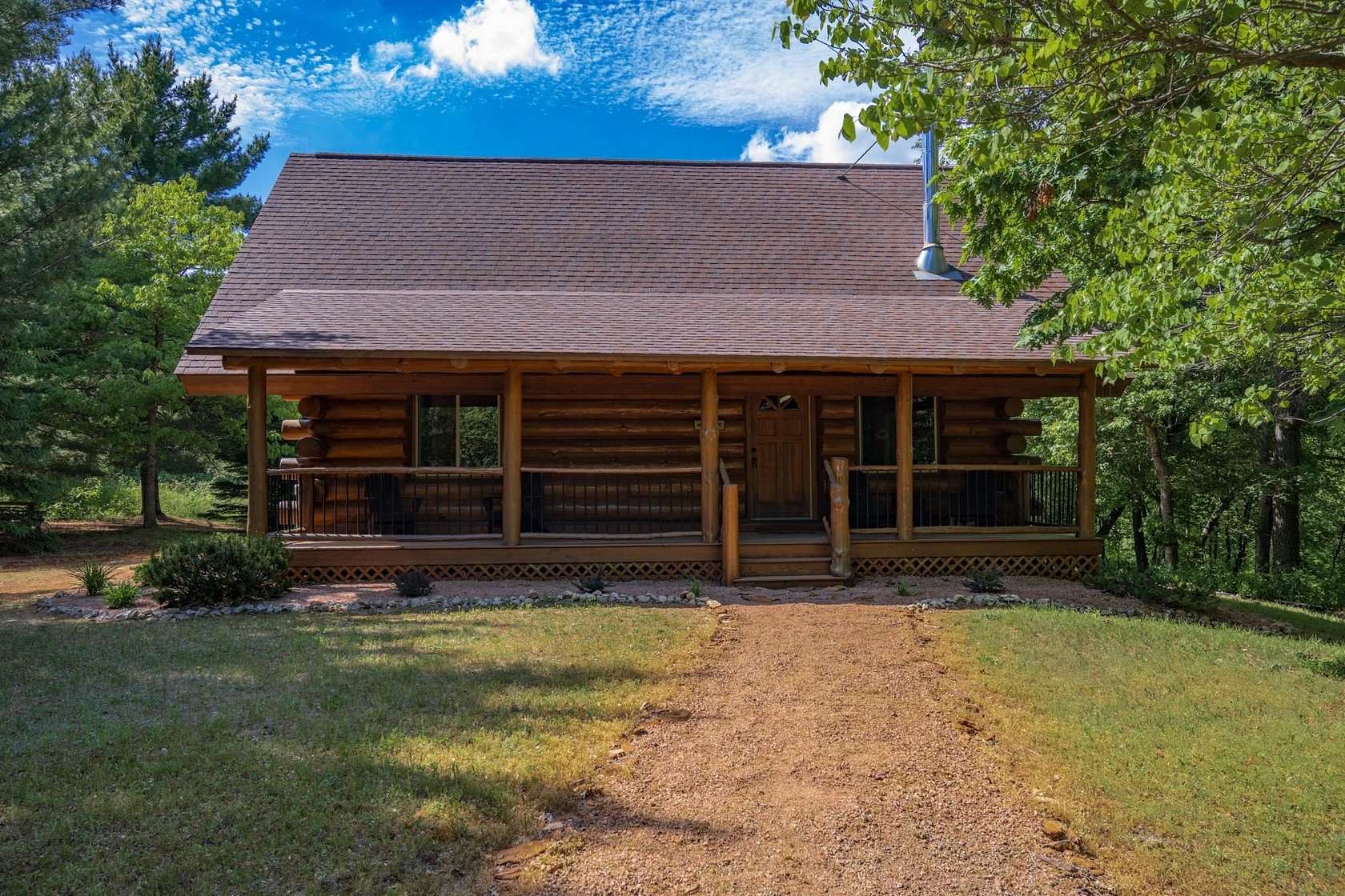 20 Acres of Recreational Land with Home for Sale in Lyndon Station, Wisconsin
