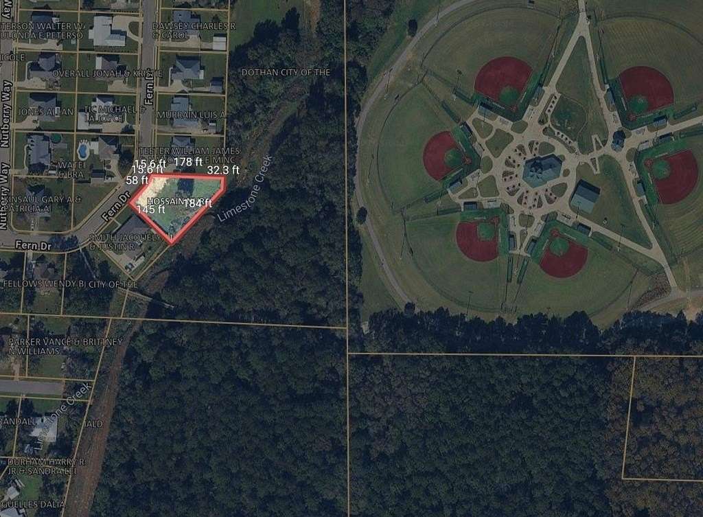 0.53 Acres of Residential Land for Sale in Dothan, Alabama