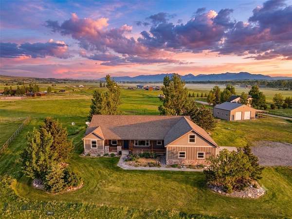 5 Acres of Land with Home for Sale in Gallatin Gateway, Montana