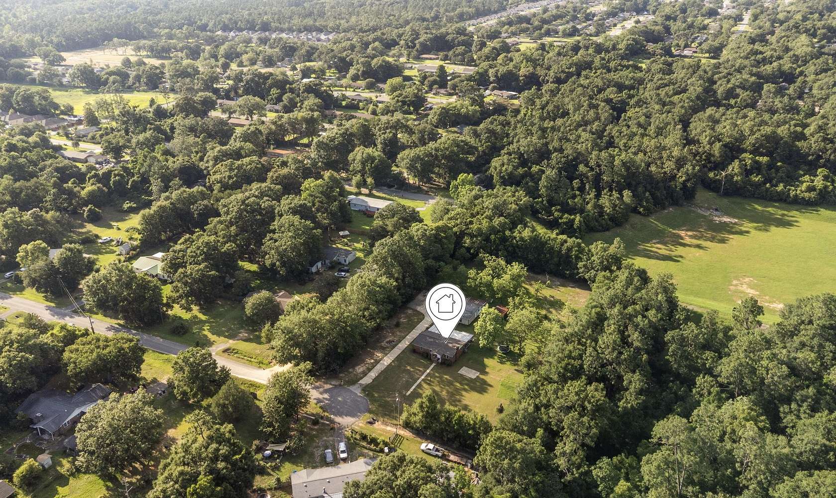 2 Acres of Land with Home for Sale in Cantonment, Florida