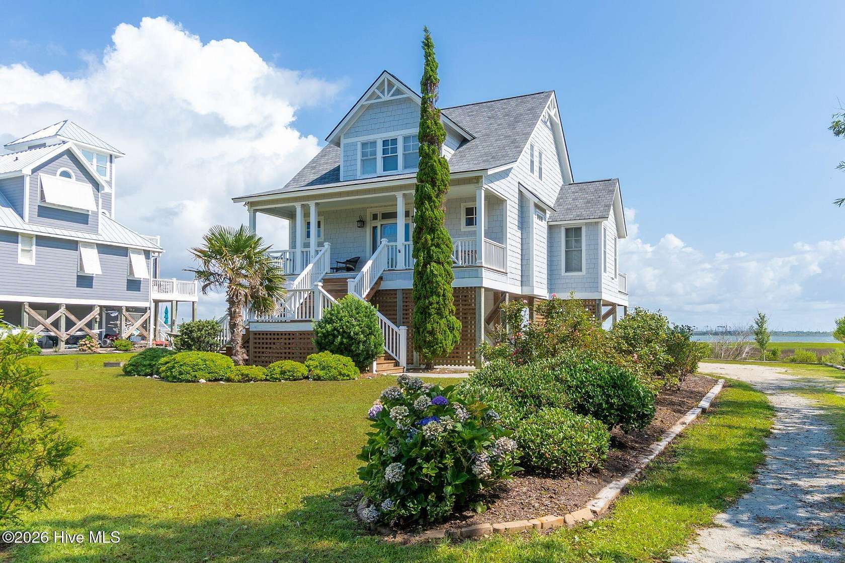 1.5 Acres of Land with Home for Sale in Harkers Island, North Carolina