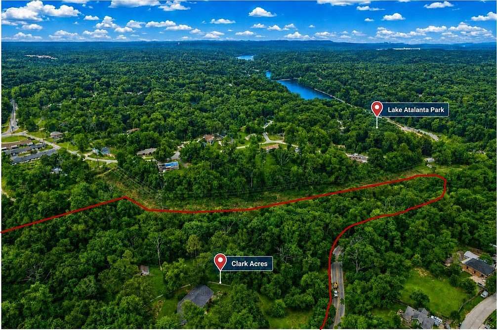 15 Acres of Land with Home for Sale in Rogers, Arkansas