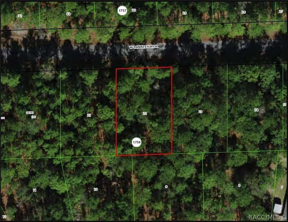 0.23 Acres of Residential Land for Sale in Citrus Springs, Florida