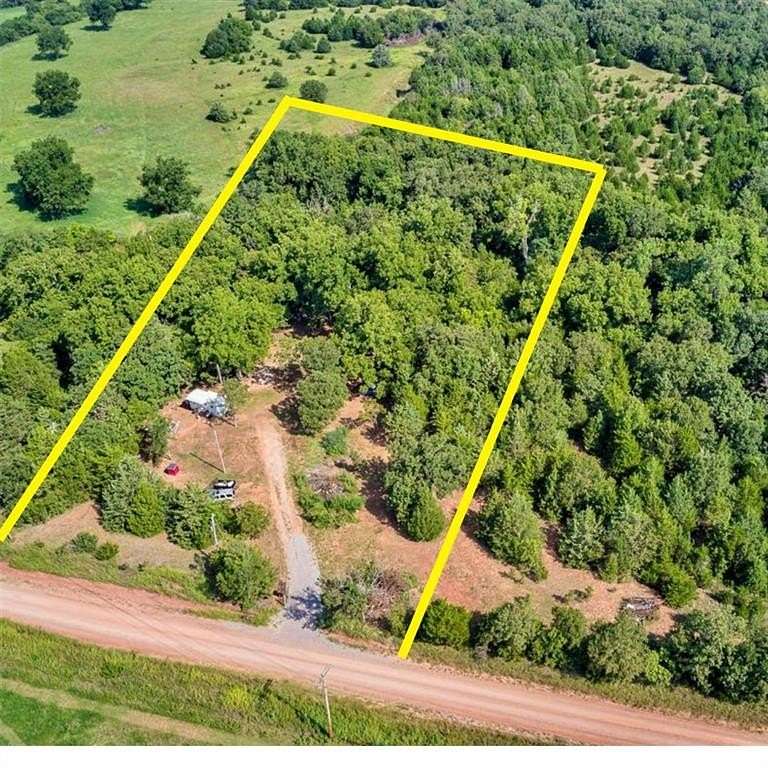 5 Acres of Land with Home for Sale in Wellston, Oklahoma