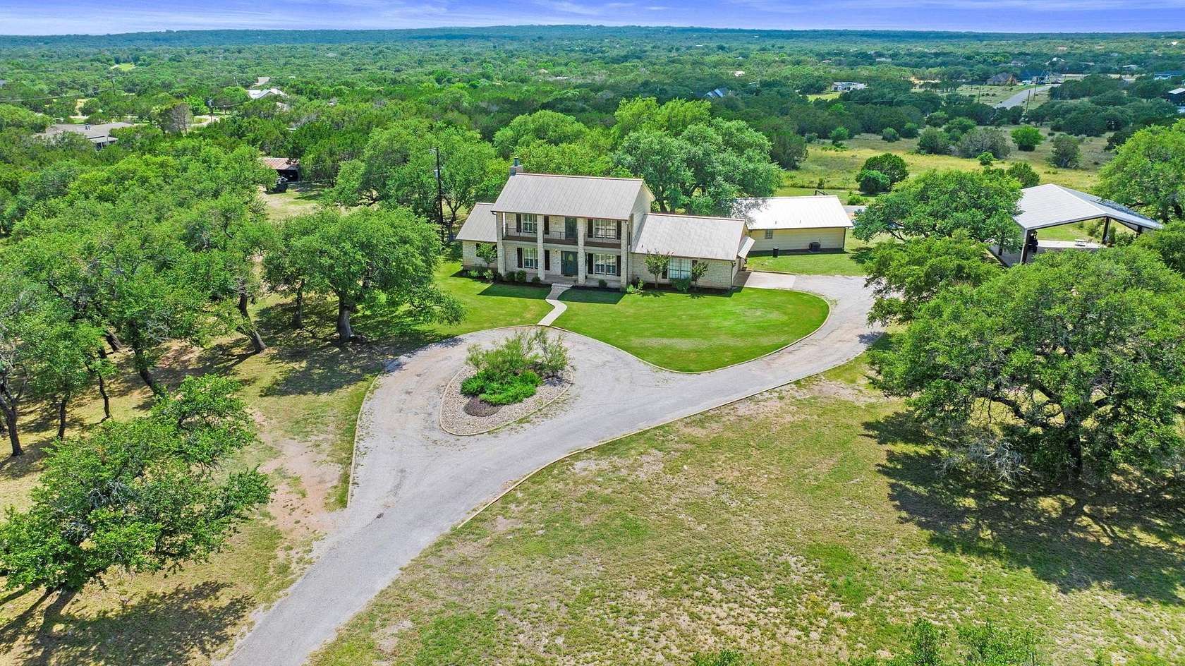 19.4 Acres of Recreational Land with Home for Sale in Burnet, Texas