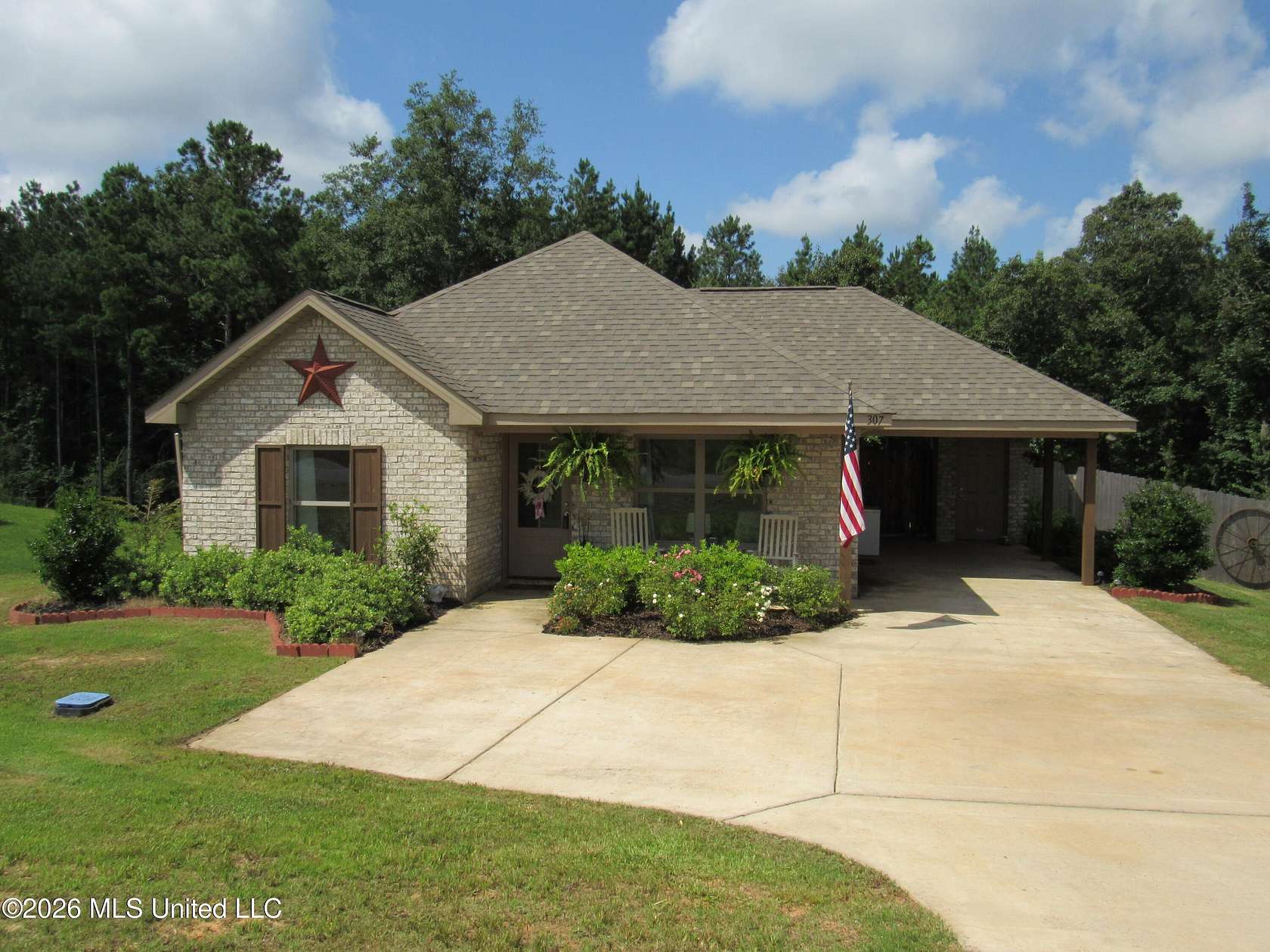2.4 Acres of Land with Home for Sale in Mendenhall, Mississippi