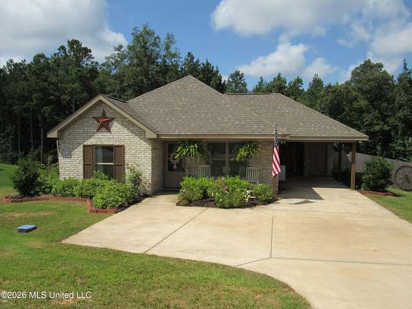 2.4 Acres of Land with Home for Sale in Mendenhall, Mississippi