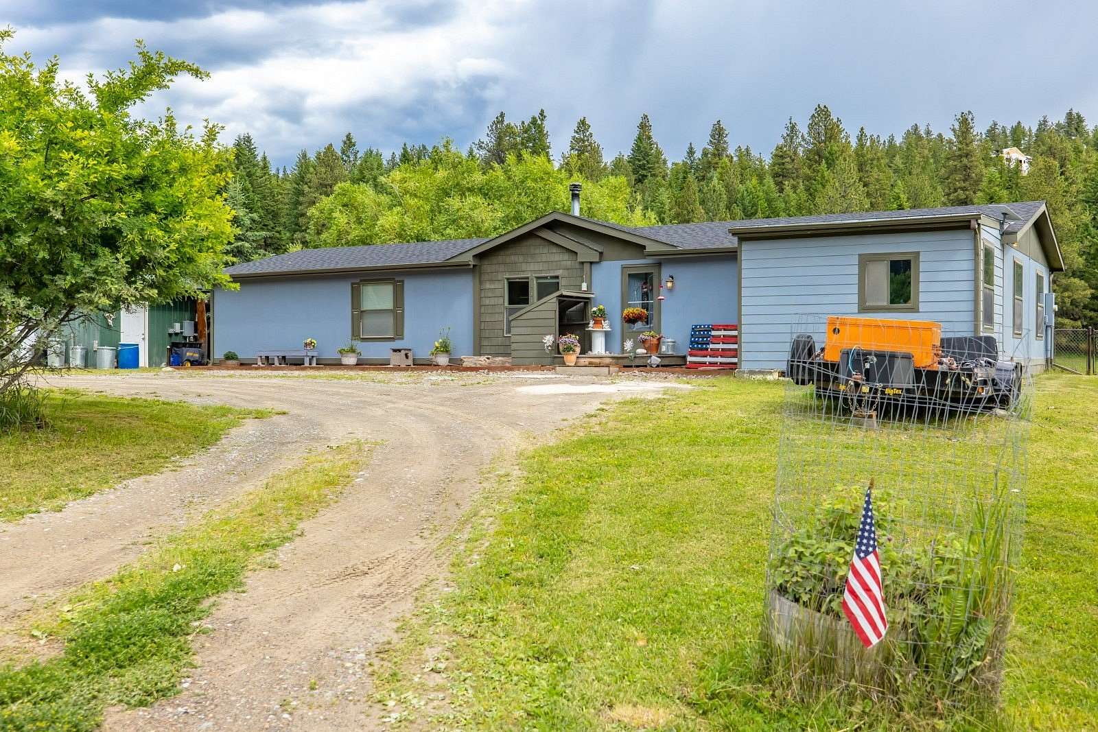 2.42 Acres of Land with Home for Sale in Lakeside, Montana