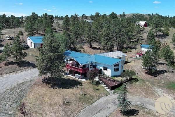 4.77 Acres of Land with Home for Sale in Molt, Montana
