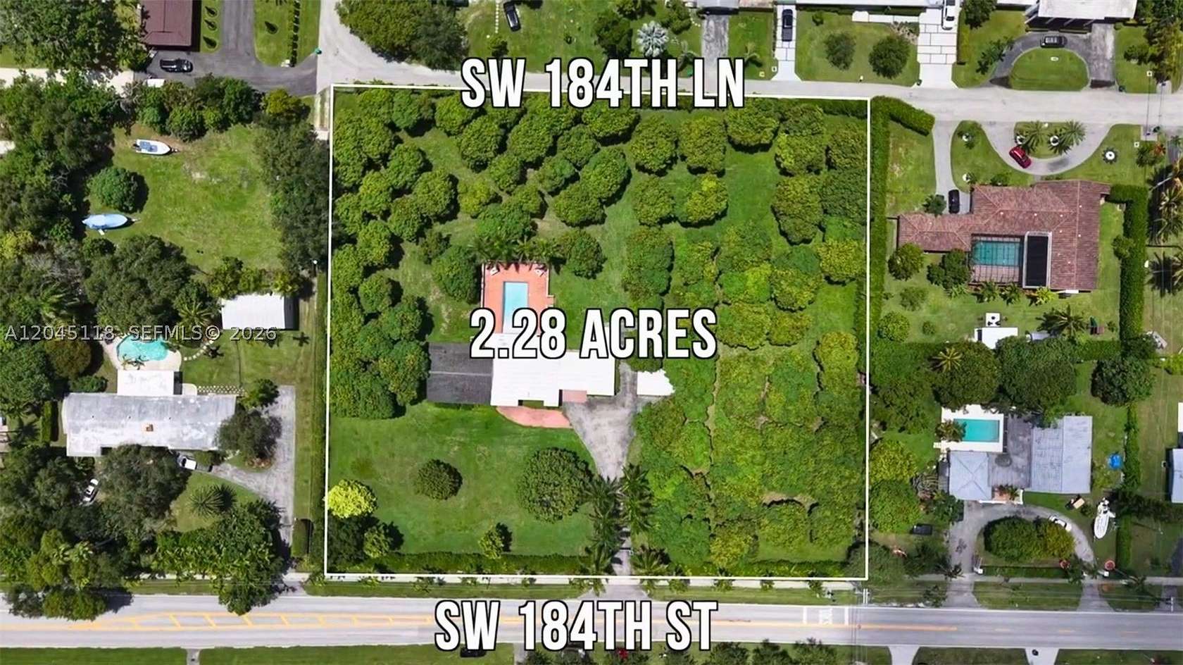 2.28 Acres of Residential Land for Sale in Cutler Bay, Florida