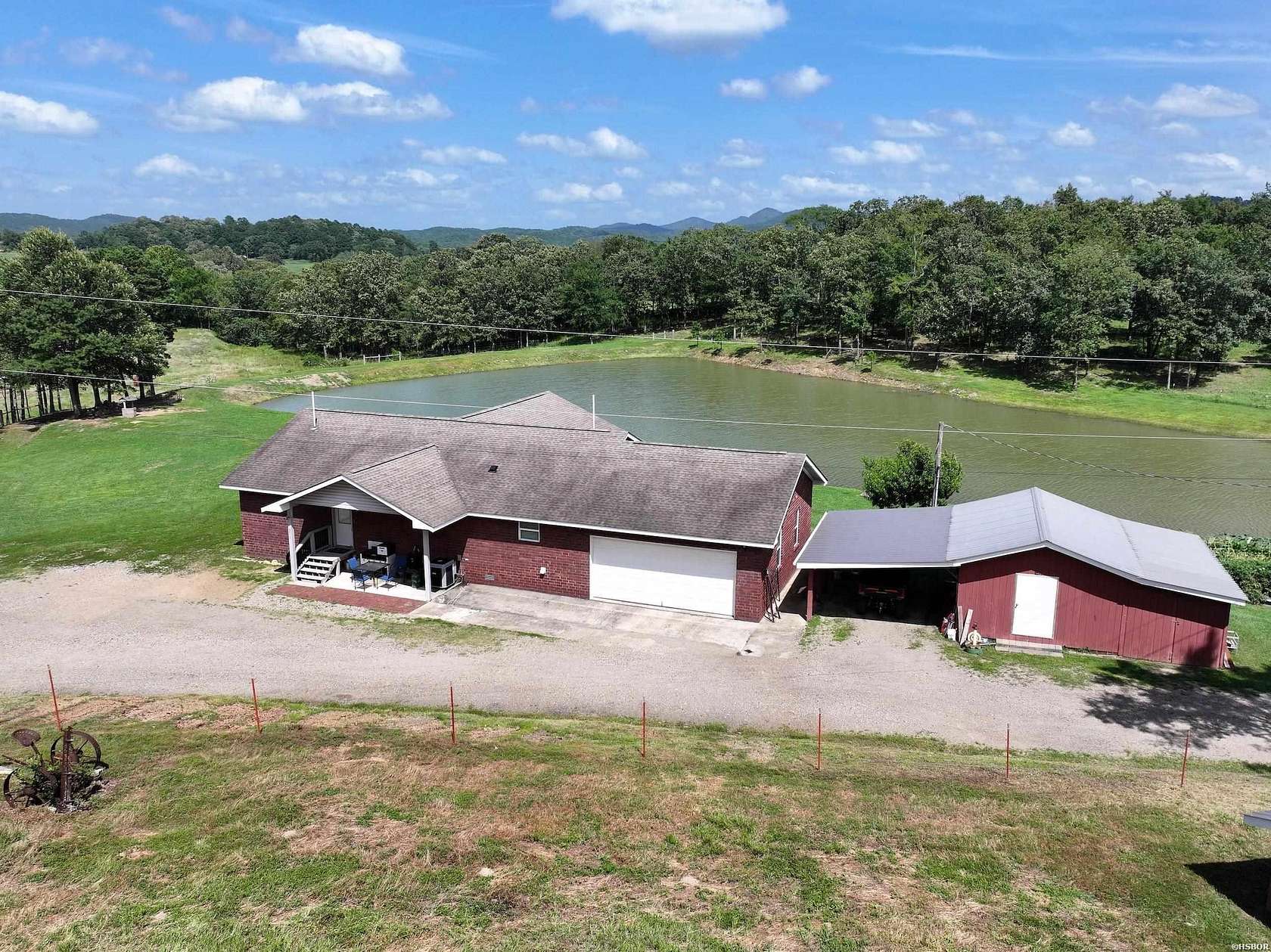 29 Acres of Land with Home for Sale in Norman, Arkansas