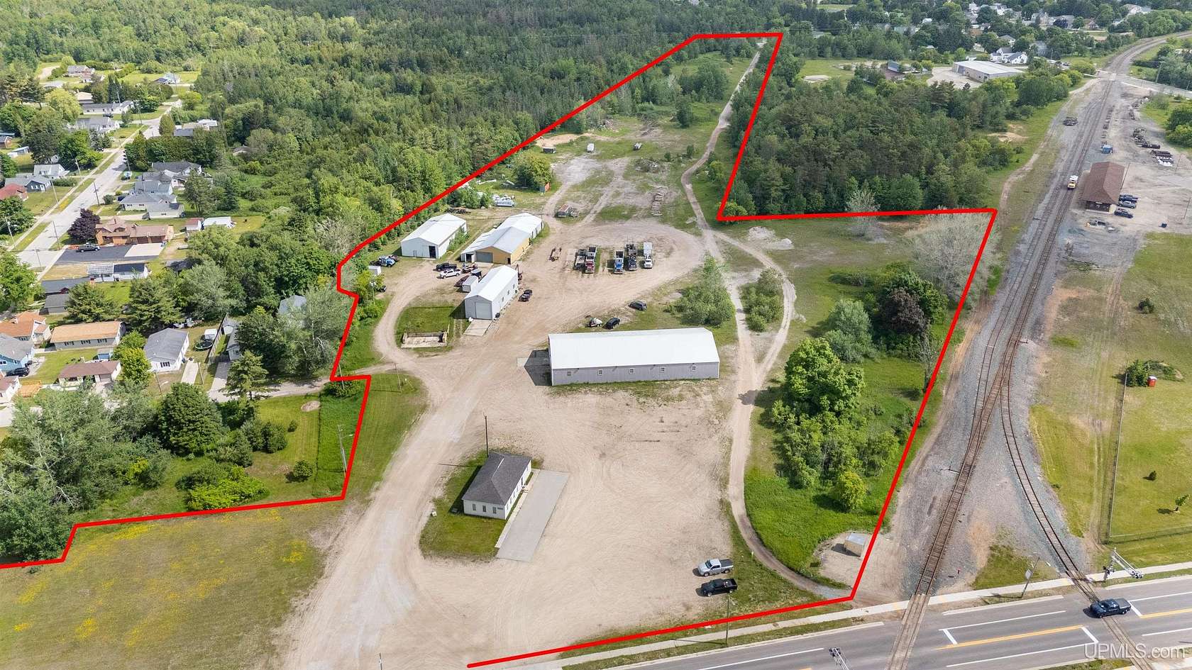 31.5 Acres of Improved Mixed-Use Land for Sale in Manistique, Michigan
