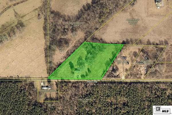 3.73 Acres of Residential Land for Sale in Oak Grove, Louisiana