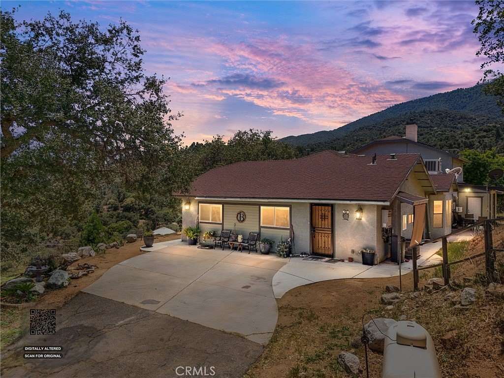 7 Acres of Land with Home for Sale in Keene, California