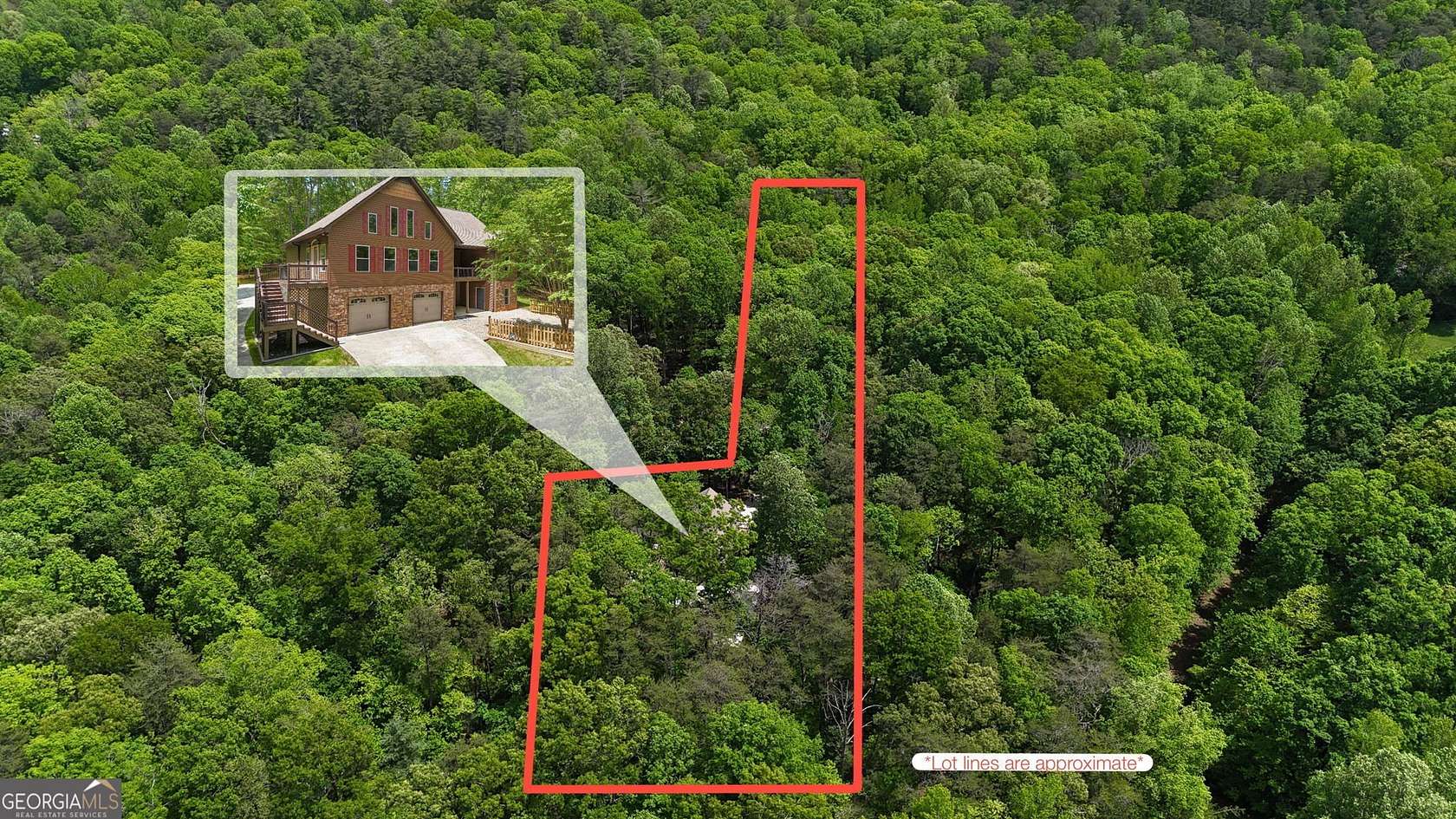 2.29 Acres of Land with Home for Sale in Clarkesville, Georgia