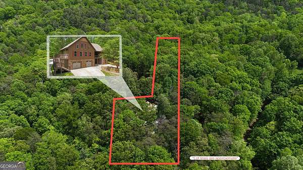 2.29 Acres of Land with Home for Sale in Clarkesville, Georgia