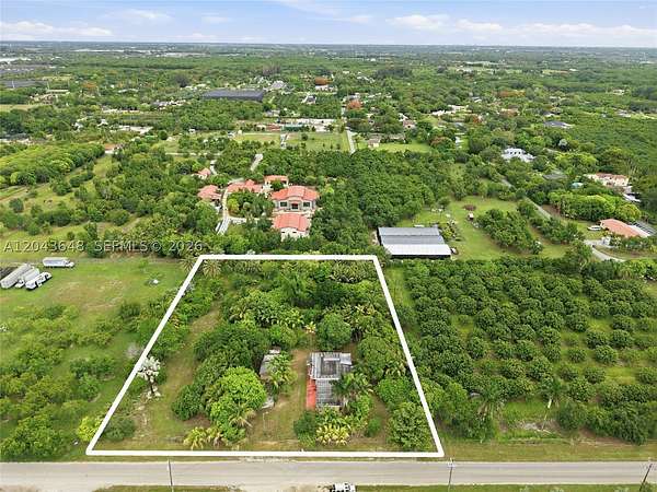 2 Acres of Land with Home for Sale in Homestead, Florida