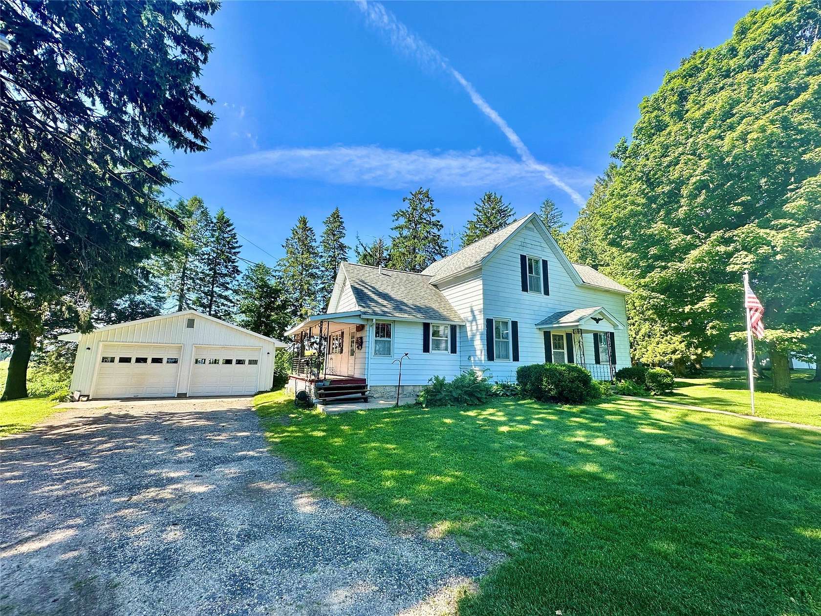 5 Acres of Land with Home for Sale in Stockholm, Wisconsin