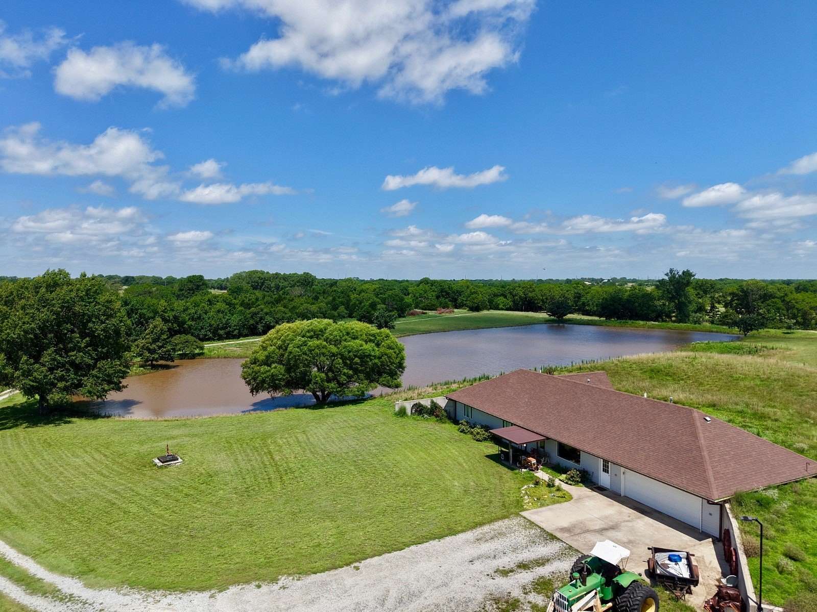 50.7 Acres of Land with Home for Sale in Douglass, Kansas