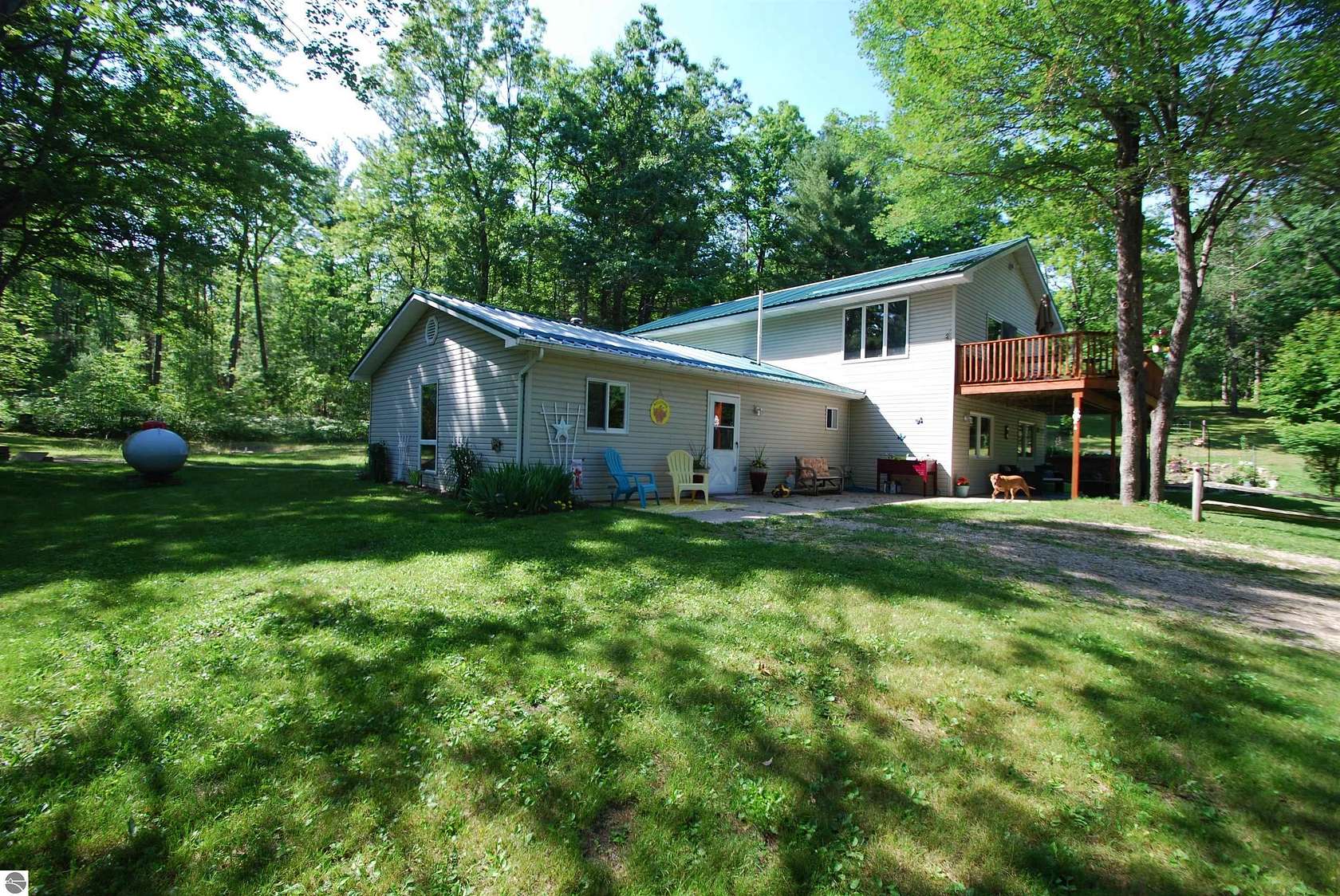 24.6 Acres of Recreational Land with Home for Sale in West Branch, Michigan