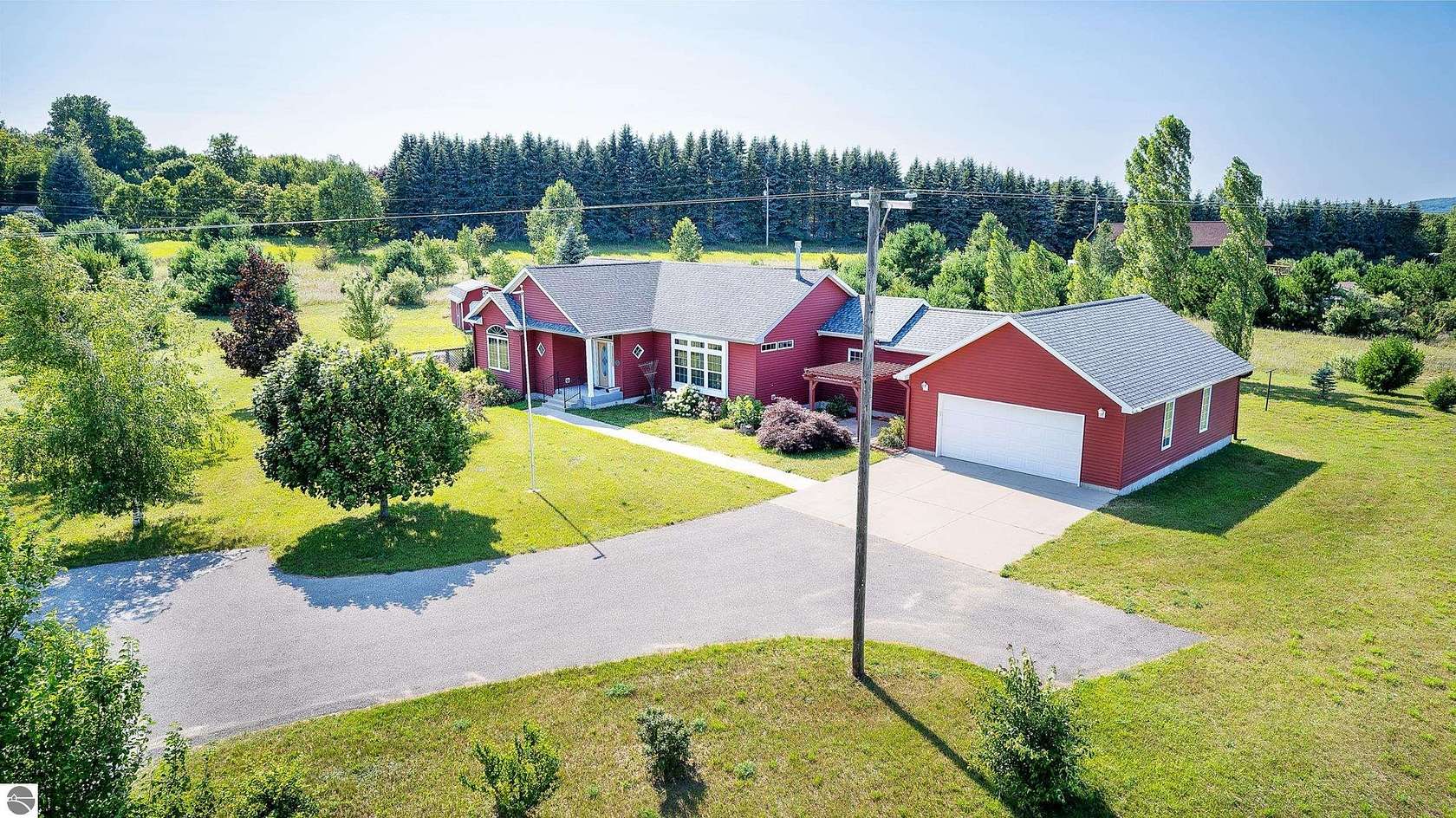 2.38 Acres of Land with Home for Sale in Frankfort, Michigan
