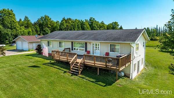 41.4 Acres of Land with Home for Sale in Baraga, Michigan