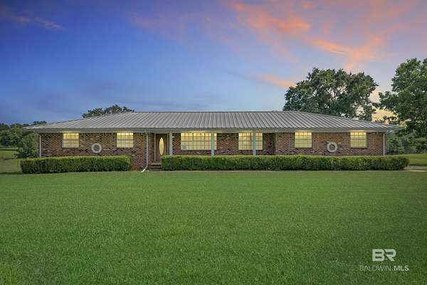 38 Acres of Land with Home for Sale in Robertsdale, Alabama