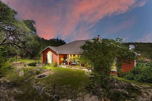 6.83 Acres of Land with Home for Sale in Comfort, Texas