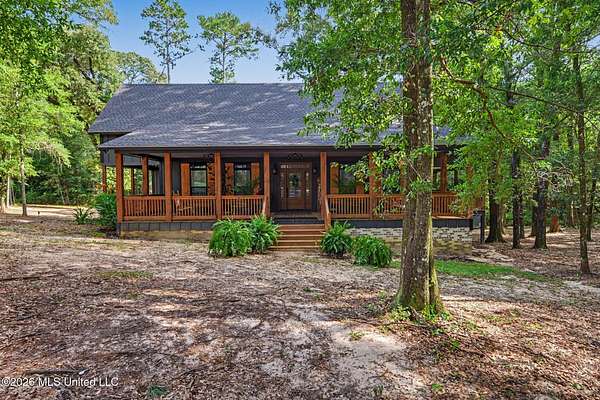 2.83 Acres of Land with Home for Sale in Lucedale, Mississippi