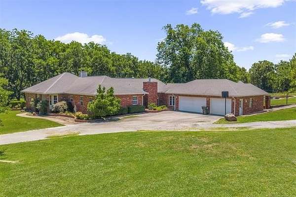 6.47 Acres of Land with Home for Sale in Lone Grove, Oklahoma