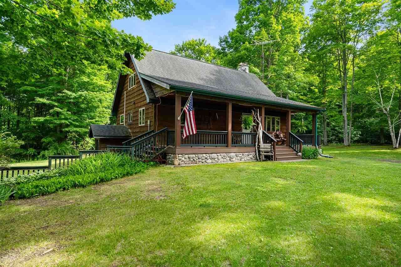 20 Acres of Recreational Land with Home for Sale in Levering, Michigan